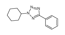 2-cyclohexyl-5-phenyltetrazole结构式