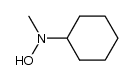 N-cyclohexyl-N-methylhydroxylamine结构式