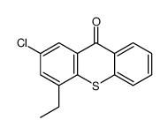 2-chloro-4-ethylthioxanthen-9-one Structure