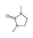 2,5-dimethyl-1,2,5-thiadiazolidine 1-oxide Structure