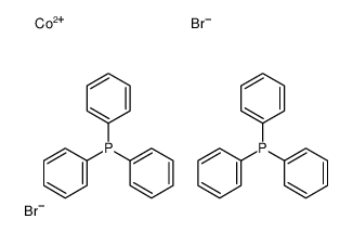 cobalt(2+),triphenylphosphane,dibromide结构式