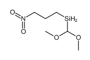 dimethoxymethyl(3-nitropropyl)silane结构式