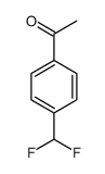 1-(4-(二氟甲基)苯基)乙酮结构式