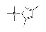(3,5-dimethylpyrazol-1-yl)-trimethylsilane结构式