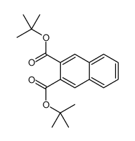 ditert-butyl naphthalene-2,3-dicarboxylate结构式