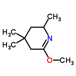 Pyridine, 2,3,4,5-tetrahydro-6-methoxy-2,4,4-trimethyl- (9CI) Structure