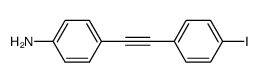 4-(4-iodophenylethynyl)aniline结构式