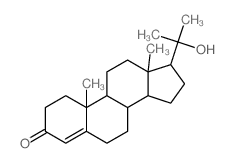 17-(2-hydroxypropan-2-yl)-10,13-dimethyl-1,2,6,7,8,9,11,12,14,15,16,17-dodecahydrocyclopenta[a]phenanthren-3-one Structure