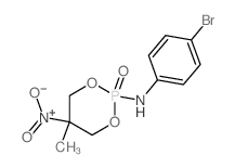 N-(4-bromophenyl)-5-methyl-5-nitro-2-oxo-1,3-dioxa-2$l^C10H12BrN2O5P-phosphacyclohexan-2-amine picture