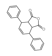 3,6-Diphenyl-4-cyclohexene-1,2-dicarboxylic anhydride Structure