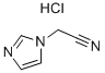 1-氰甲基咪唑盐酸盐结构式