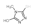 5-疏基-4-甲基-4H-1,2,4-噻唑-3-醇图片