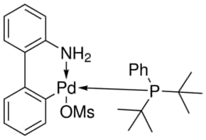 甲磺酸钠(二叔丁基)苯基膦基(2'-氨基-1,1'-联苯-2-基)钯(II)结构式