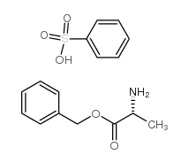 D-Alanine Benzyl Ester Benzenesulfonic Acid Salt结构式