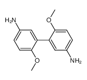 3,3'-Bi-p-anisidine Structure