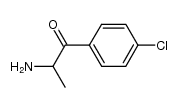 2-amino-1-(4-chloro-phenyl)-propan-1-one结构式