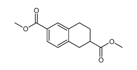 dimethyl 1,2,3,4-tetrahydronaphthalene-2,6-dicarboxylate Structure