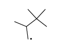 trimethylbutyl radical Structure