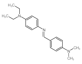 1,4-Benzenediamine,N4-[[4-(dimethylamino)phenyl]methylene]-N1,N1-diethyl-结构式