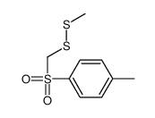 1-methyl-4-[(methyldisulfanyl)methylsulfonyl]benzene结构式