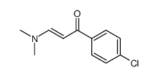 1-(4-氯苯基)-3-(二甲基氨基)-2-丙烯-1-酮结构式