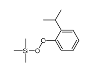trimethyl-(2-propan-2-ylphenyl)peroxysilane Structure