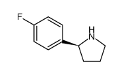 (S)-2-(4-Fluorophenyl)pyrrolidine structure