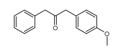 1-(P-METHOXYPHENYL)-3-PHENYL-2-PROPANONE structure