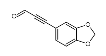 3-(benzo[d][1,3]dioxol-6-yl)propiolaldehyde Structure