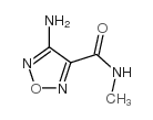 4-氨基呋咱-3-羧酸甲胺结构式
