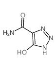 1H-1,2,3-Triazole-4-carboxamide,5-hydroxy- Structure