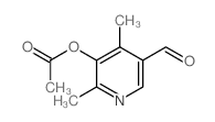 (5-formyl-2,4-dimethyl-pyridin-3-yl) acetate picture