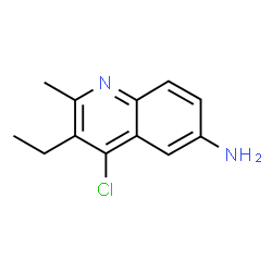4-CHLORO-3-ETHYL-2-METHYL-QUINOLIN-6-YLAMINE picture