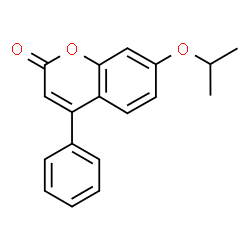 7-isopropoxy-4-phenyl-2H-chromen-2-one结构式