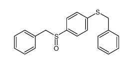 1-benzylsulfanyl-4-benzylsulfinylbenzene Structure
