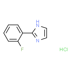 2-(2-FLUORO-PHENYL)-1H-IMIDAZOLE HCL Structure
