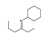 N-cyclohexylhexan-3-imine结构式