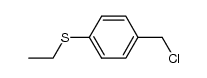 4-(ethylthio)benzyl chloride结构式