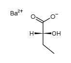 Ba (R)-2-hydroxybutyrate Structure