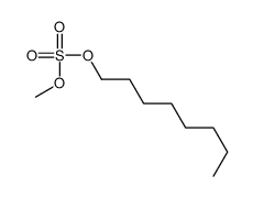 methyl octyl sulfate Structure