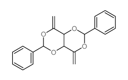 2,7-dimethylidene-4,9-diphenyl-3,5,8,10-tetraoxabicyclo[4.4.0]decane Structure