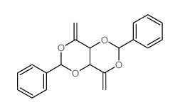 2,7-dimethylidene-4,9-diphenyl-3,5,8,10-tetraoxabicyclo[4.4.0]decane structure