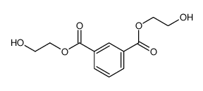 1,3-Benzenedicarboxylic acid, bis(2-hydroxyethyl) ester结构式