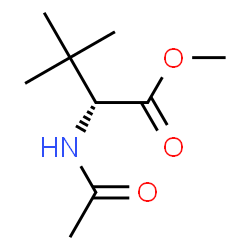 D-VALINE, N-ACETYL-3-METHYL-, METHYL ESTER Structure