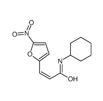 (E)-N-cyclohexyl-3-(5-nitrofuran-2-yl)prop-2-enamide Structure