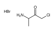 3-amino-1-chlorobutan-2-one,hydrobromide Structure