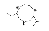 (2S,6S)-2,6-di(propan-2-yl)-1,4,7-triazonane结构式