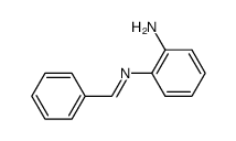 2-benzylideneaminoaniline结构式