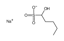 sodium 1-hydroxypentanesulphonate结构式