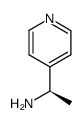 (R)-1-(4-吡啶基)乙胺结构式